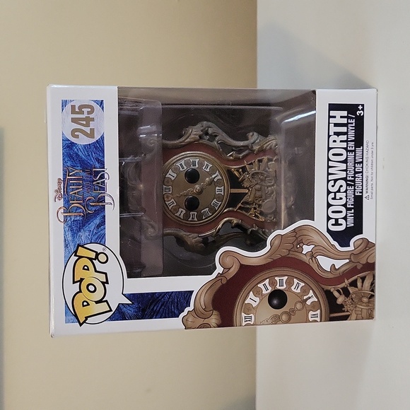 Beauty and the Beast Funko pop of Cogsworth - Picture 1 of 4